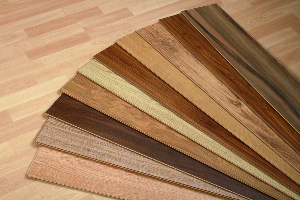 Wood flooring swatches